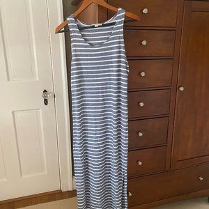 Sail to Sable Rope Print Maxi Dress